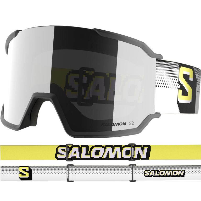 Salomon S/VIEW 3 BK PIXEL/Super White