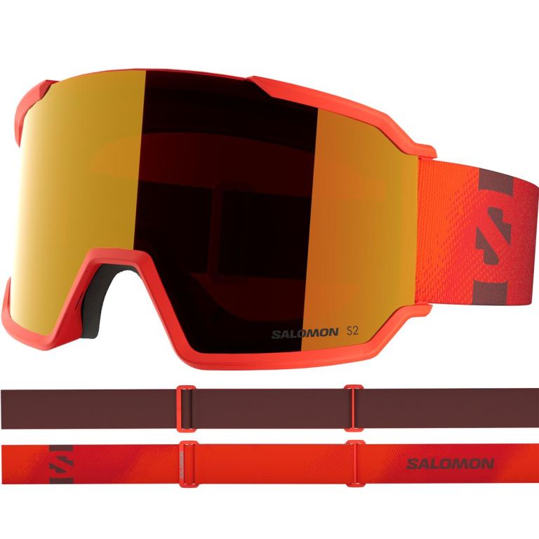Salomon S/VIEW 3 CHERRY TOMATO/Mid Red