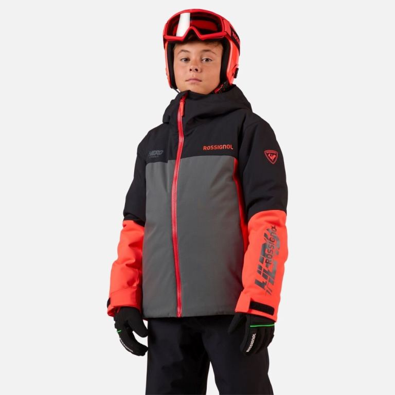 Rossignol JR HERO VELIKA INSULATED JKT-BLACK