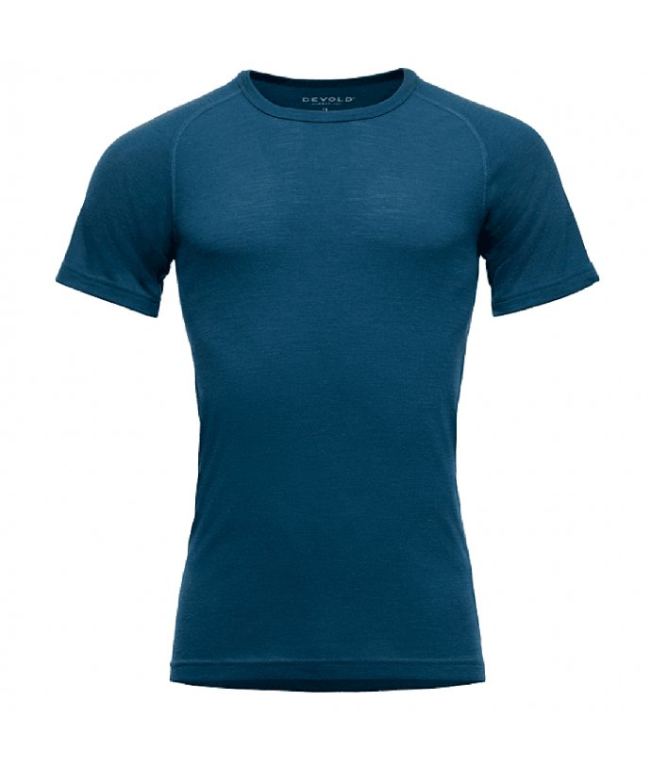 Devold LAUPAREN MERINO 190 BASE TEE MAN flood