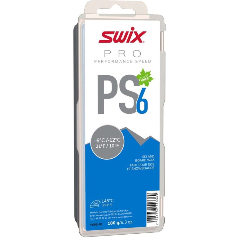 Swix PS06-18 Performance Speed,modrý,-6°C/-12°C 