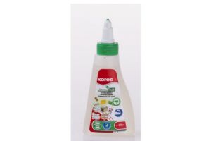 KORES ECO Univerzální lepidlo 60 ml, rychlouzávěr, silné transparentní lepidlo bez rozpou.