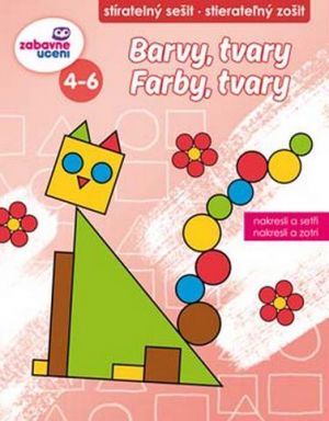 Stíratelný sešit Barvy-tvary-velikosti A4