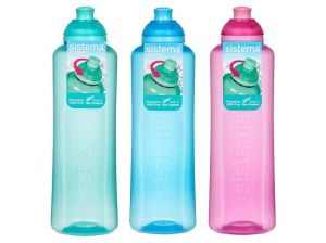 Sistema® Hydrate™ Láhev Swift Squeeze Twist ‘n’ Sip 480 ml, mix barev