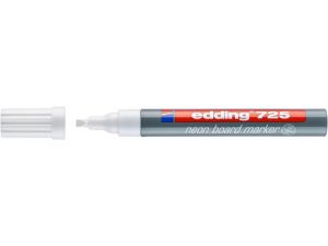 Tabulový popisovač EDDING 725, neonový bílý