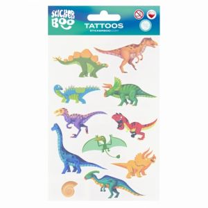 Tetovací obtisk dinosauři