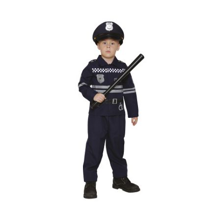 ALBI Kostým dětský Policista s obuškem vel. 4-6 let