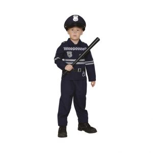 ALBI Kostým dětský Policista s obuškem vel. 3-4 roky