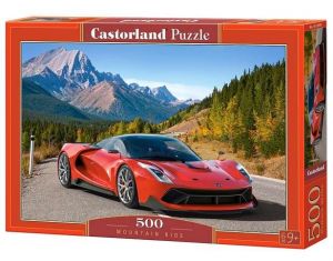 Castorland Puzzle 500 dílků Červené auto