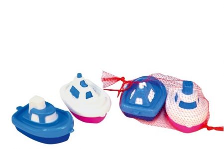 Loď/člun do vany plast 14cm 2ks v síťce 24m+
