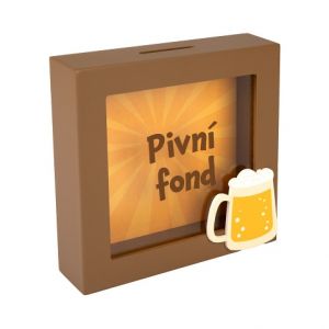ALBI 3D pokladnička v rámečku - Pivní fond