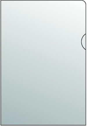 Průhledný obal A4 "L/U" PP bez euroděrování, lesk 160mic. - 1 kus