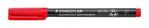 Permanentní popisovač "Lumocolor 318 F", červená, 0,6 mm, OHP, STAEDTLER