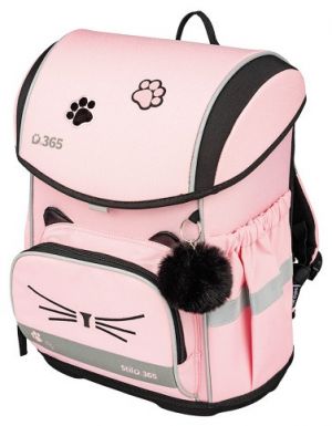 Školní aktovka Smile Cat lady