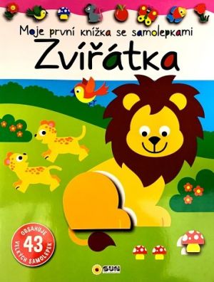 Moje první knížka se samolepkami ZVÍŘÁTKA