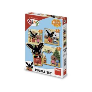 DINO Puzzle set Bing a kamarádi 3–5 dílků baby