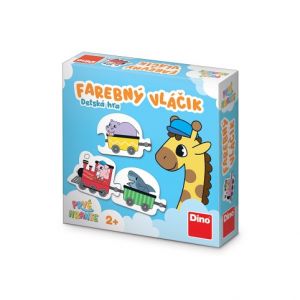 DINO Prvé hranie: Farebný vláčik SK